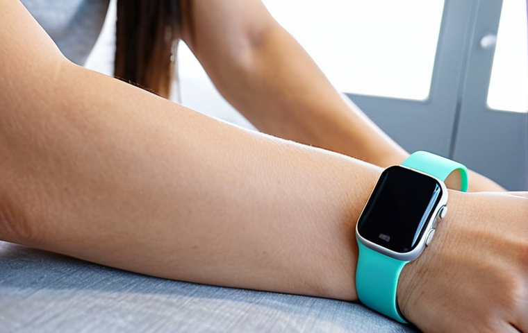 **Prompt 1: Empowered Daily Wellness**
A diverse individual, appearing calm and empowered, is subtly glancing at their wrist, where a sleek, modern smartwatch or smart ring displays real-time health data (e.g., a heart rate graph, sleep quality score, or activity summary). The setting is a bright, modern living space or office, suggesting seamless integration of technology into daily life. Focus on a sense of proactive health management and personalized well-being, with soft, natural light illuminating the scene. High detail, photorealistic style.