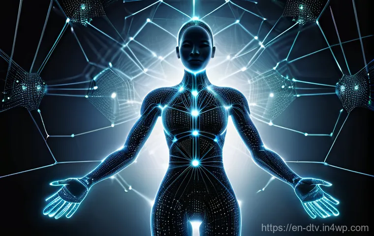 건강 데이터의 거버넌스 모델 - **Prompt 1: The Digital Health Footprint**
    "A person in their late 20s, wearing modern casual at...